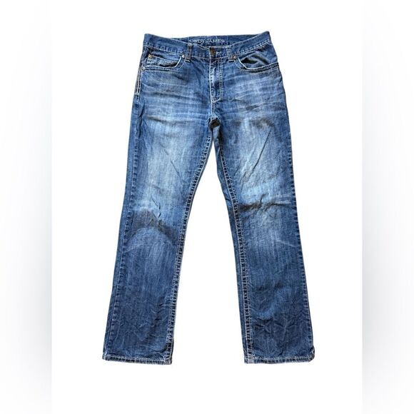 Cody James Distressed Jeans 32 Waist Streetwear Classic Comfy - Picture 1 of 10